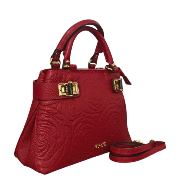 Borsa Mbrc di Massimo Braccialini di colore rosso della Collezione Mon Amour.