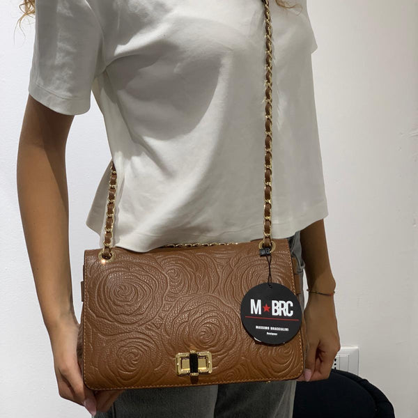 Mbrc Massimo Braccialini | Tracolla Mon Amour - Colore Marrone