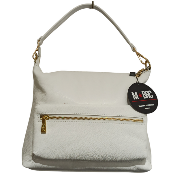 Borsa Mbrc braccialini collezione Voager colore cognac.