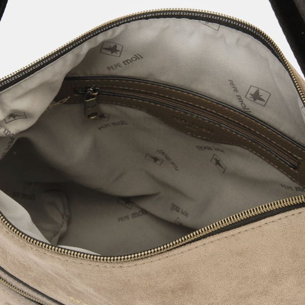 pepe-moll-toupe-borsa-beige-hobo-zaino-tracolla-regolabile