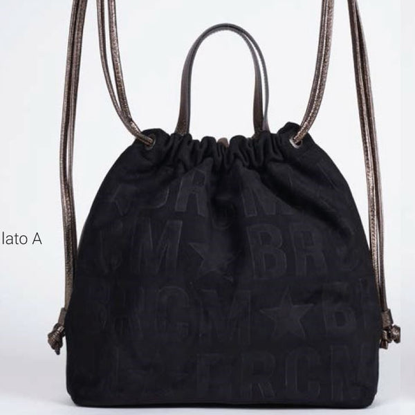 Mbrc Massimo Braccialini | Zaino Suede - Colore Nero Taupe