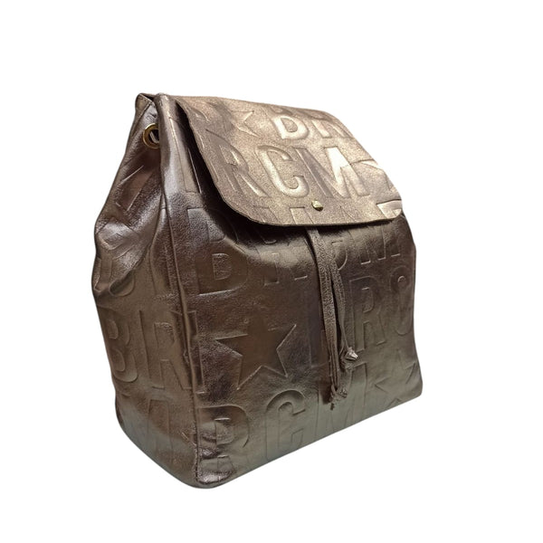 zaino mbrc macramet bronzo