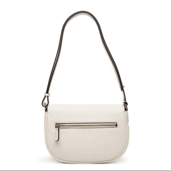 Borsa guess modello calebra a tracolla di colore bianco.