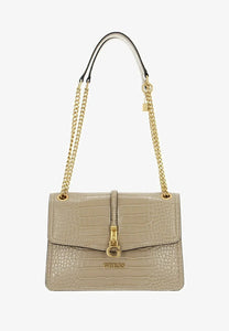 Borsa guess g james colore taupe stampa cocco.