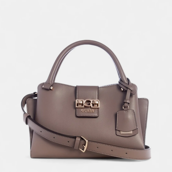 borsa guess jane taupe due manici tracolla