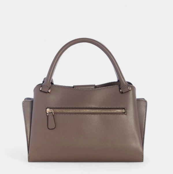 borsa guess jane taupe tracolla due manici