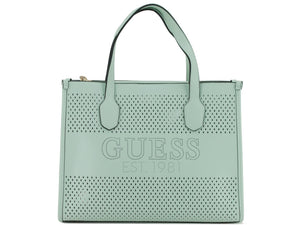 Borsa guess katey color acqua con pochette in tinta.