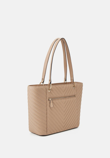 Borsa Guess shopper Noelle beige.