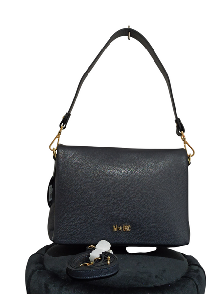 Mbrc Massimo Braccialini Borsa Piuma Blu.