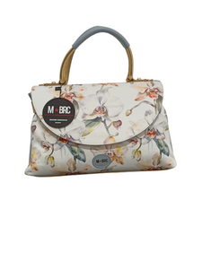 Borsa Mbrc massimo Braccialini collezione mamma Mia Bianca e Celeste.
