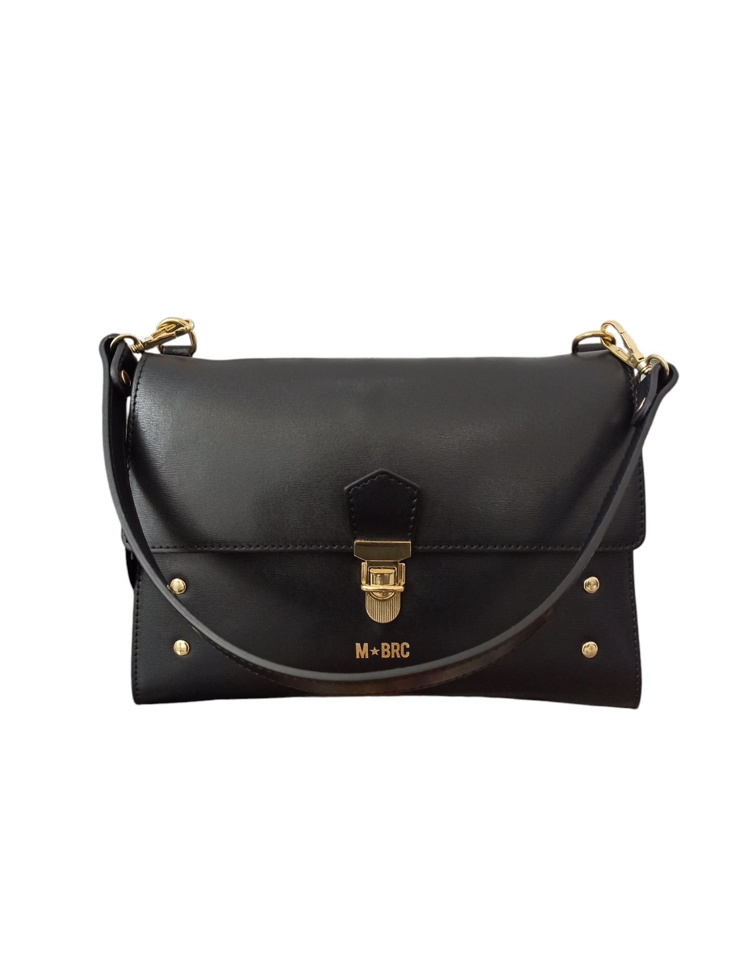 Borsa Mbrc Massimo Braccialini Collezione KUbika di colore Nero.
