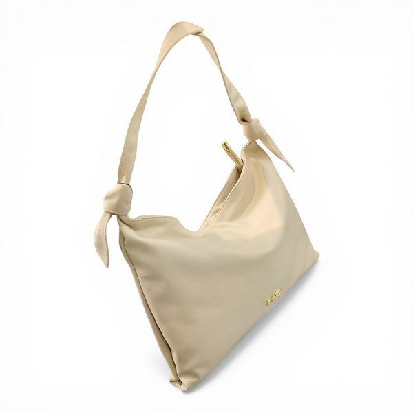 Borsa a Spalla MBRC Massimo Braccialini Modello Petali H157 - Colore Beige