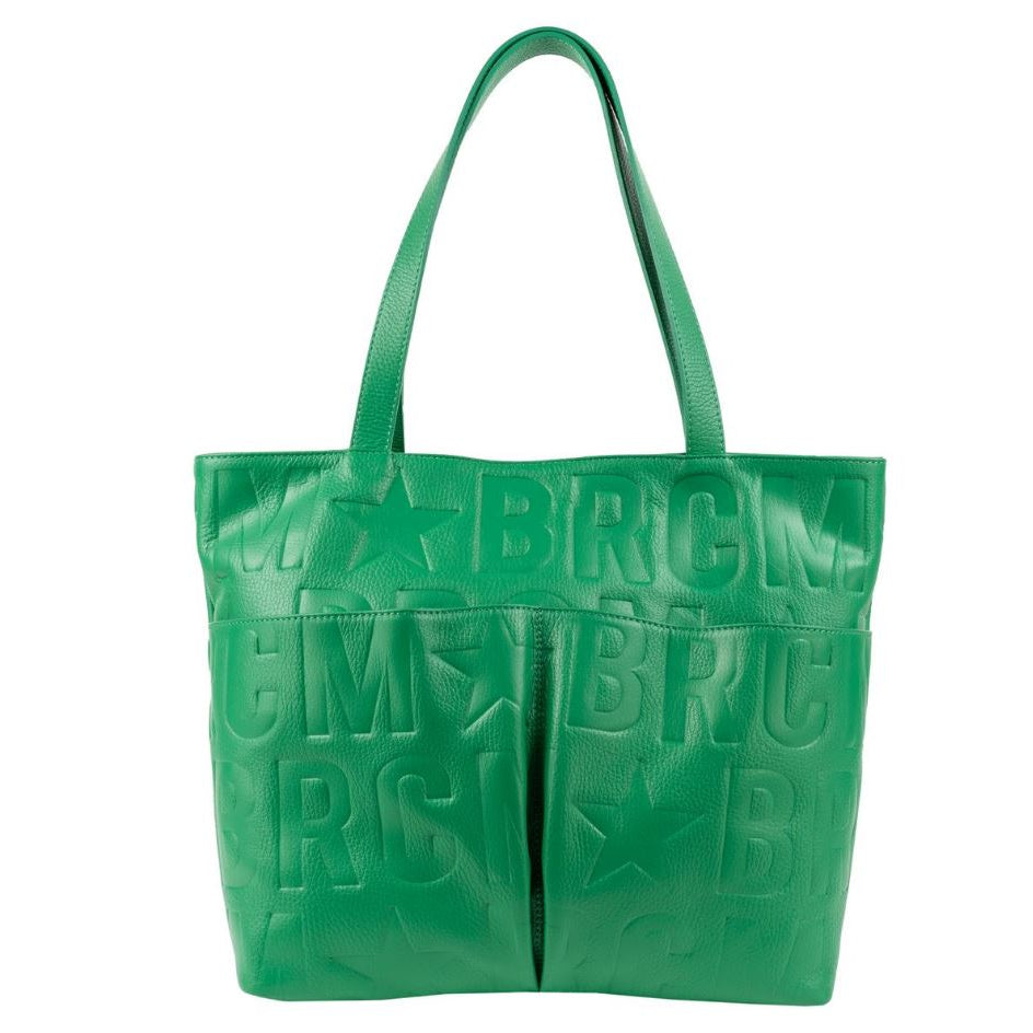mbrc-massimo-braccialini-verde-vera-pelle-maxi-logo
